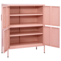 Thumbnail for Lagerschrank Rosa 80x35x101,5 cm Stahl