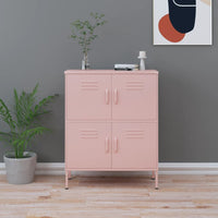 Thumbnail for Lagerschrank Rosa 80x35x101,5 cm Stahl