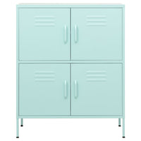 Thumbnail for Lagerschrank Minzgrün 80x35x101,5 cm Stahl