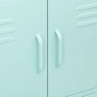 Thumbnail for Lagerschrank Minzgrün 80x35x101,5 cm Stahl