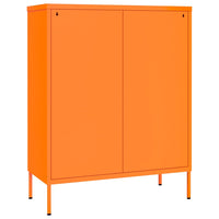 Thumbnail for Schubladenschrank Orange 80x35x101,5 cm Stahl