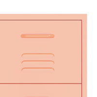 Thumbnail for Schubladenschrank Rosa 80x35x101,5 cm Stahl