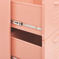 Thumbnail for Schubladenschrank Rosa 80x35x101,5 cm Stahl