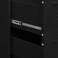 Thumbnail for Schubladenschrank Schwarz 80x35x101,5 cm Stahl