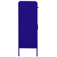 Thumbnail for Lagerschrank Marineblau 80x35x101,5 cm Stahl