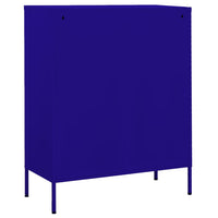 Thumbnail for Lagerschrank Marineblau 80x35x101,5 cm Stahl