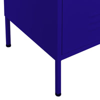 Thumbnail for Lagerschrank Marineblau 80x35x101,5 cm Stahl