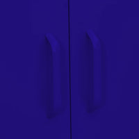 Thumbnail for Lagerschrank Marineblau 80x35x101,5 cm Stahl