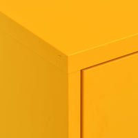 Thumbnail for Lagerschrank Senfgelb 80x35x101,5 cm Stahl