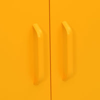 Thumbnail for Lagerschrank Senfgelb 80x35x101,5 cm Stahl