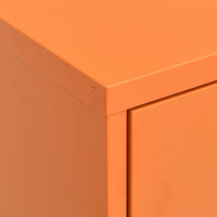 Thumbnail for Lagerschrank Orange 80x35x101,5 cm Stahl