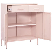 Thumbnail for Lagerschrank Rosa 80x35x101,5 cm Stahl