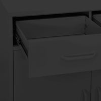 Thumbnail for Lagerschrank Anthrazit 80x35x101,5 cm Stahl
