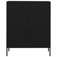 Thumbnail for Lagerschrank Schwarz 80x35x101,5 cm Stahl