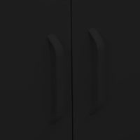 Thumbnail for Lagerschrank Schwarz 80x35x101,5 cm Stahl