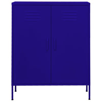 Thumbnail for Lagerschrank Marineblau 80x35x101,5 cm Stahl