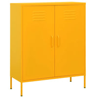 Thumbnail for Lagerschrank Senfgelb 80x35x101,5 cm Stahl