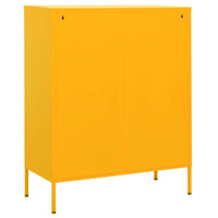 Thumbnail for Lagerschrank Senfgelb 80x35x101,5 cm Stahl