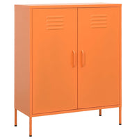 Thumbnail for Lagerschrank Orange 80x35x101,5 cm Stahl