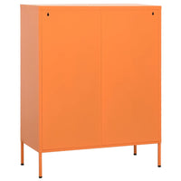 Thumbnail for Lagerschrank Orange 80x35x101,5 cm Stahl