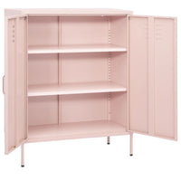 Thumbnail for Beistellschrank Rosa 80x35x101,5 cm Stahl