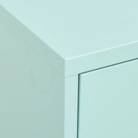 Thumbnail for Lagerschrank Minzgrün 80x35x101,5 cm Stahl