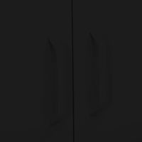 Thumbnail for Lagerschrank Schwarz 80x35x101,5 cm Stahl