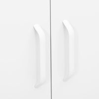 Thumbnail for Lagerschrank Weiß 80x35x101,5 cm Stahl