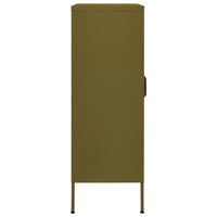 Thumbnail for Lagerschrank Olivgrün 80x35x101,5 cm Stahl