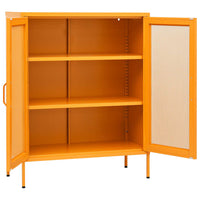 Thumbnail for Lagerschrank Senfgelb 80x35x101,5 cm Stahl