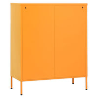 Thumbnail for Lagerschrank Senfgelb 80x35x101,5 cm Stahl