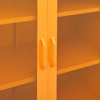 Thumbnail for Lagerschrank Senfgelb 80x35x101,5 cm Stahl