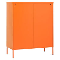 Thumbnail for Lagerschrank Orange 80x35x101,5 cm Stahl