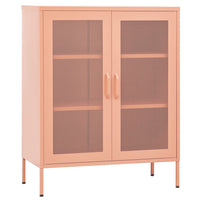 Thumbnail for Lagerschrank Rosa 80x35x101,5 cm Stahl