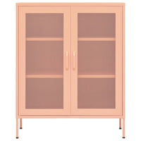 Thumbnail for Lagerschrank Rosa 80x35x101,5 cm Stahl