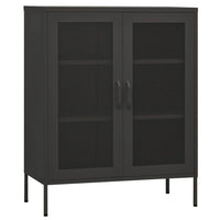 Thumbnail for Lagerschrank Anthrazit 80x35x101,5 cm Stahl