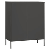 Thumbnail for Lagerschrank Anthrazit 80x35x101,5 cm Stahl