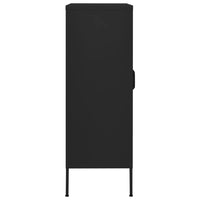 Thumbnail for Lagerschrank Schwarz 80x35x101,5 cm Stahl