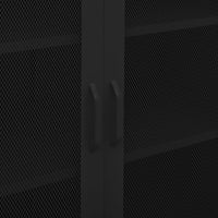 Thumbnail for Lagerschrank Schwarz 80x35x101,5 cm Stahl