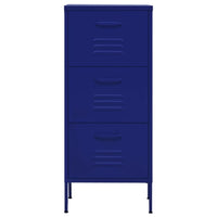 Thumbnail for Lagerschrank Marineblau 42,5x35x101,5 cm Stahl