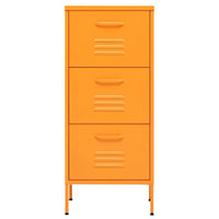 Thumbnail for Lagerschrank Senfgelb 42,5x35x101,5 cm Stahl