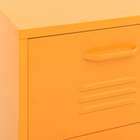Thumbnail for Lagerschrank Senfgelb 42,5x35x101,5 cm Stahl