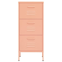 Thumbnail for Lagerschrank Rosa 42,5x35x101,5 cm Stahl