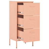 Thumbnail for Lagerschrank Rosa 42,5x35x101,5 cm Stahl