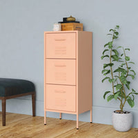 Thumbnail for Lagerschrank Rosa 42,5x35x101,5 cm Stahl