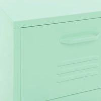 Thumbnail for Lagerschrank Minzgrün 42,5x35x101,5 cm Stahl