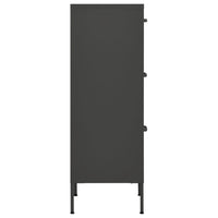 Thumbnail for Lagerschrank Anthrazit 42,5x35x101,5 cm Stahl