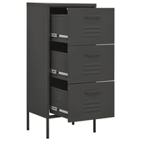 Thumbnail for Lagerschrank Anthrazit 42,5x35x101,5 cm Stahl