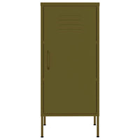 Thumbnail for Lagerschrank Olivgrün 42,5x35x101,5 cm Stahl