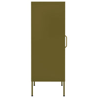 Thumbnail for Lagerschrank Olivgrün 42,5x35x101,5 cm Stahl